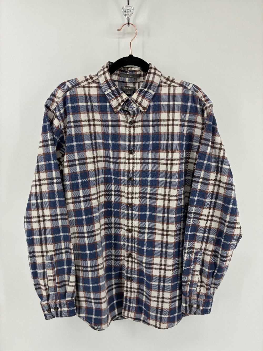 Eddie Bauer Men’s Plaid TALL Shirt
